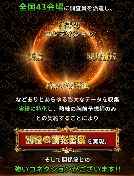 競輪リッチの特徴