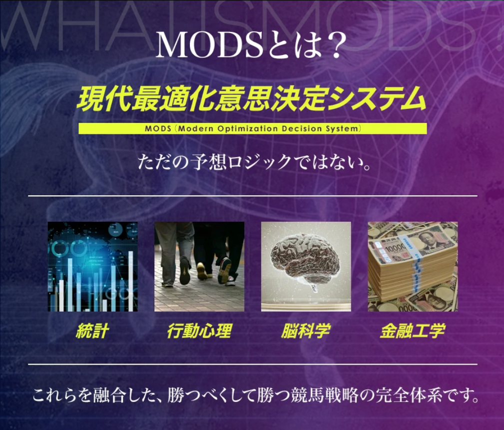 MODS競馬の特徴
