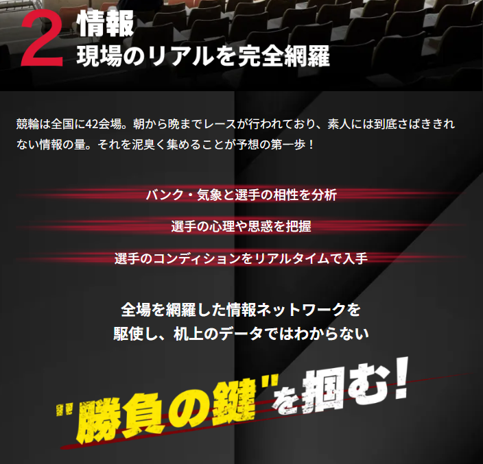 競輪ストライクの特徴