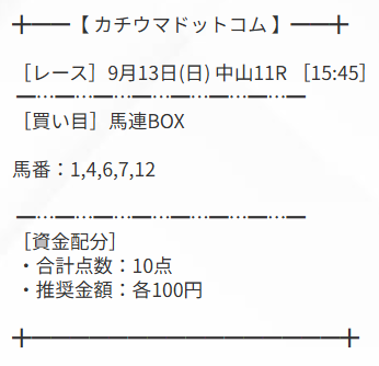 カチウマドットコムの無料情報