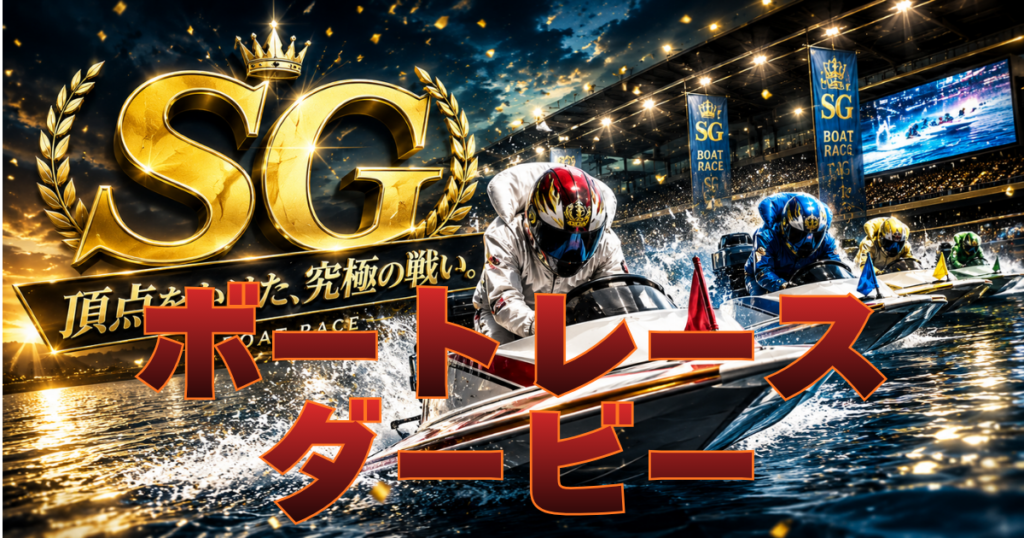 SG第73回全日本選手権 （ボートレースダービー）